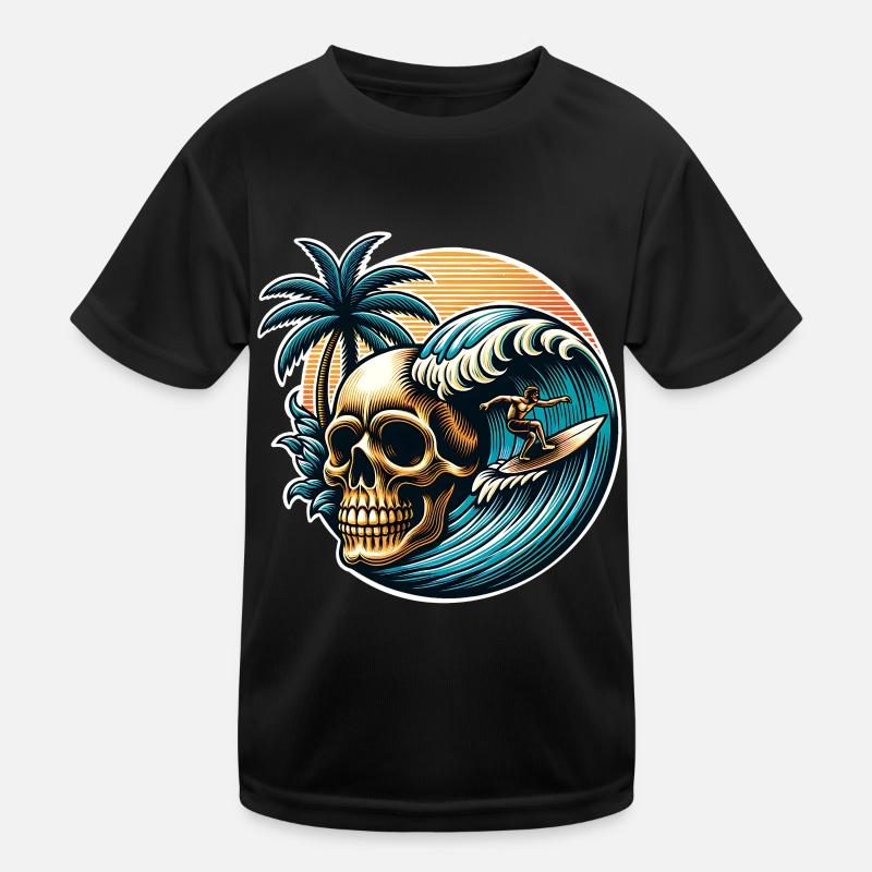 Surf Kinder Funktions-T-Shirt