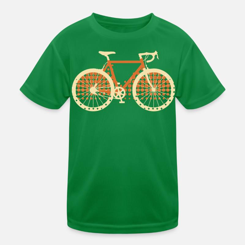 Vélo rétro vélo de route vintage T-shirt sport Enfant