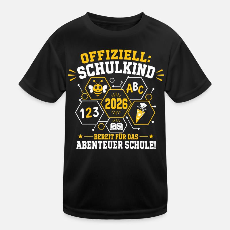 Schulkind 2026 Einschulung Schulanfang Kinder Funktions-T-Shirt