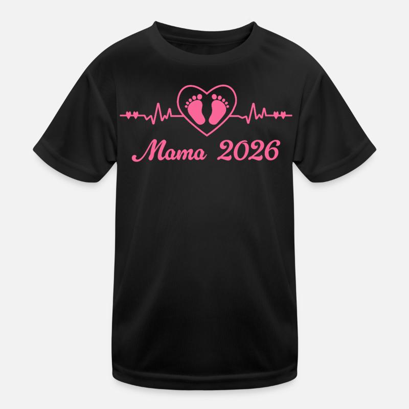 Maman enceinte 2026 T-shirt sport Enfant