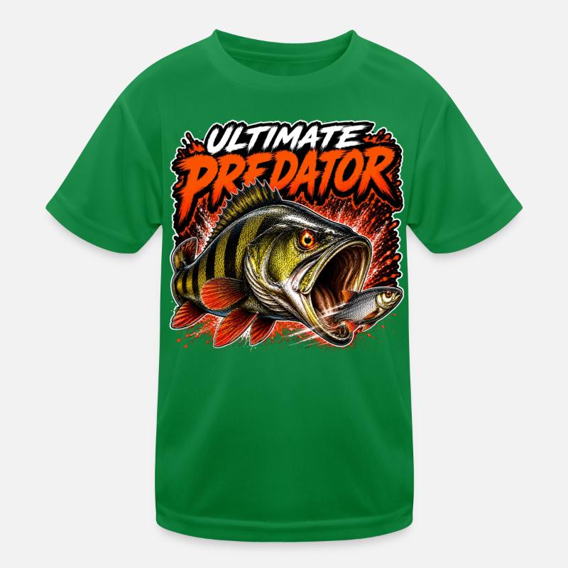 Pêche ultime à la perche prédatrice T-shirt sport Enfant