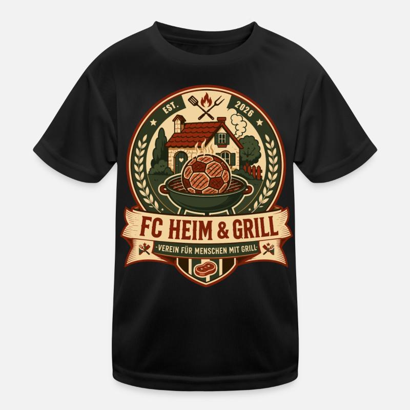 FC Heim & Grill Kinder Funktions-T-Shirt