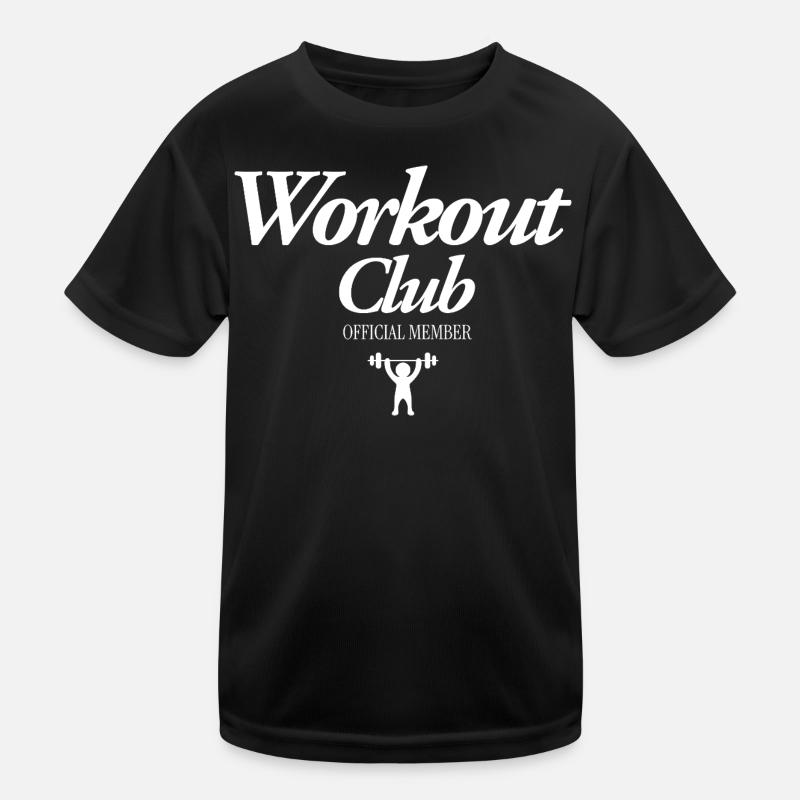 Workout Club Kinder Funktions-T-Shirt