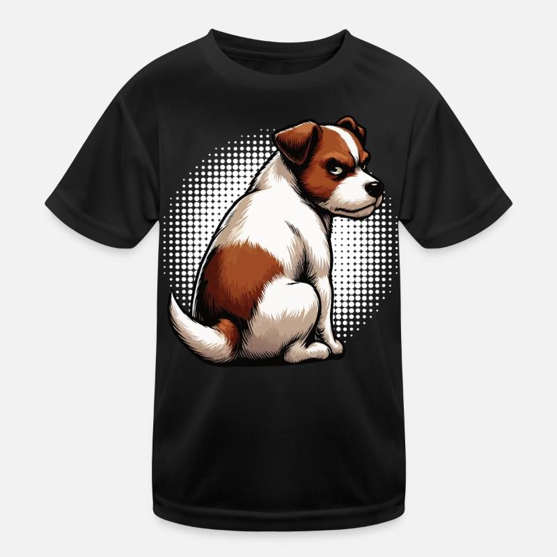 Jack Russel terrier Jack russel Besitzer Jacky Kinder Funktions-T-Shirt