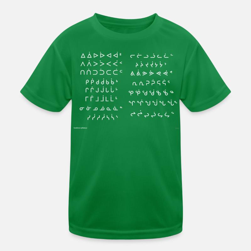 Inuktitut-Silben Kinder Funktions-T-Shirt