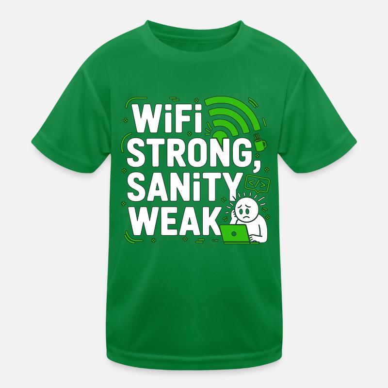Remote Developer WiFi Strong Software Engineering Kinder Funktions-T-Shirt