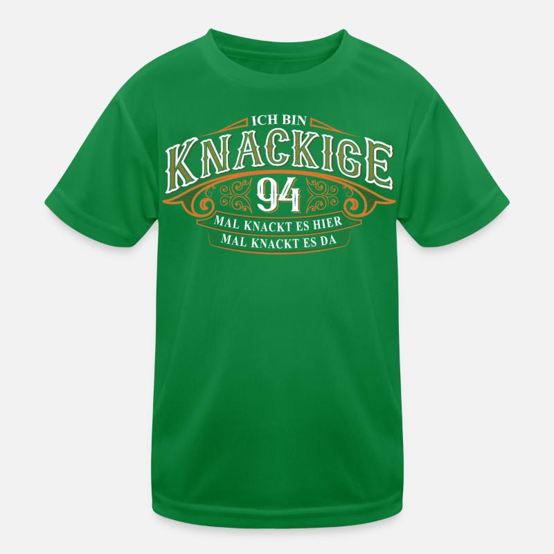 94. Geburtstag Ich Bin Knackige 94 Kinder Funktions-T-Shirt