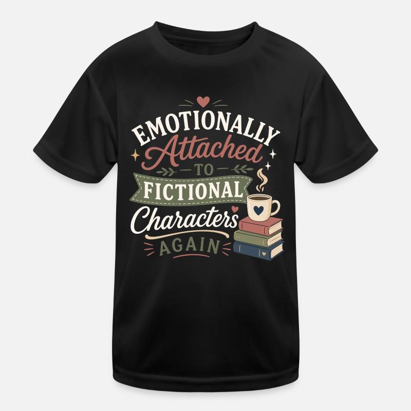 Bücher Und Romane Lesen Jeden Tag Kinder Funktions-T-Shirt