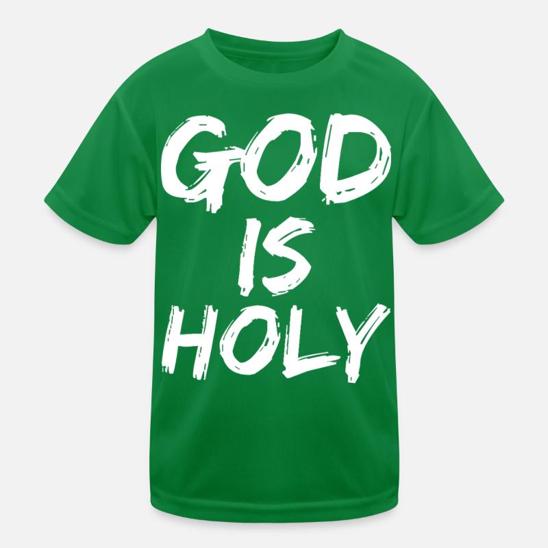 Dieu est saint T-shirt sport Enfant