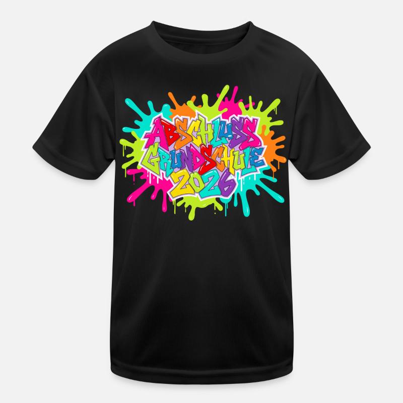 Grundschule Abschluss 2026 Kinder Funktions-T-Shirt