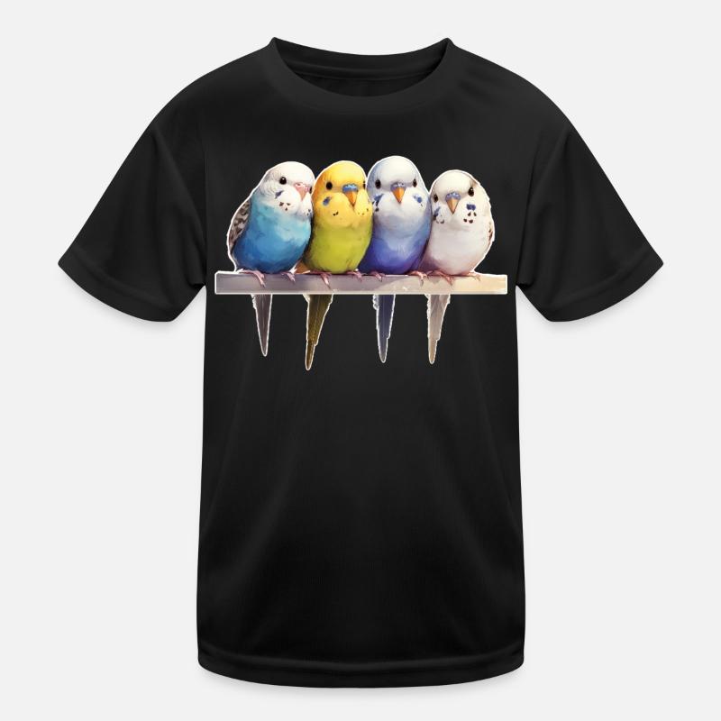 Budgie group Kids Functional T-Shirt