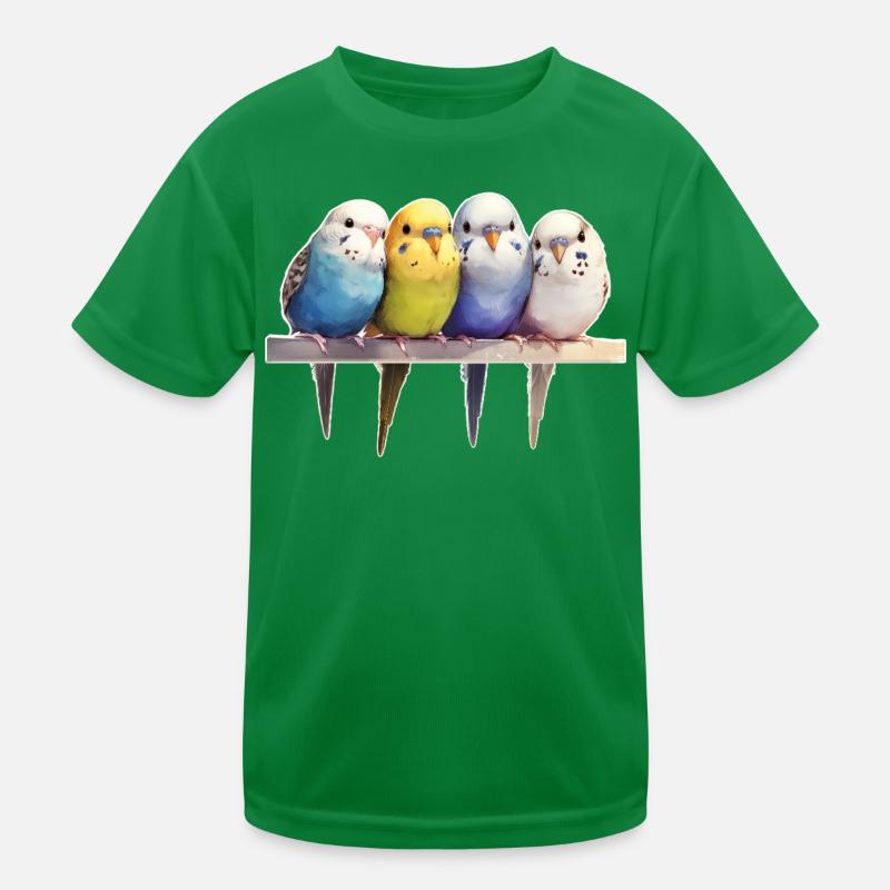 Budgie group Kids Functional T-Shirt