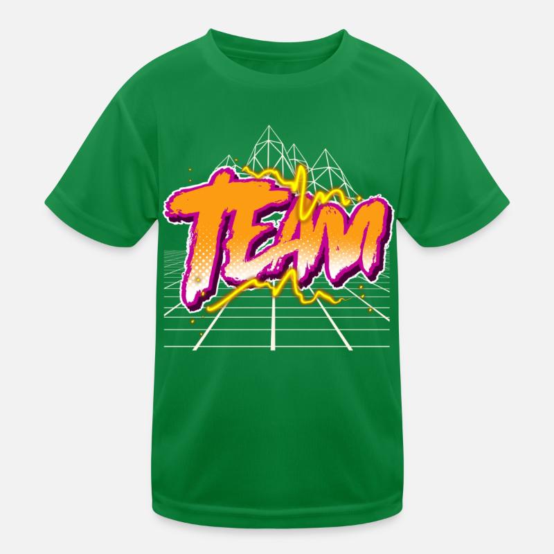 Team Kinder Funktions-T-Shirt