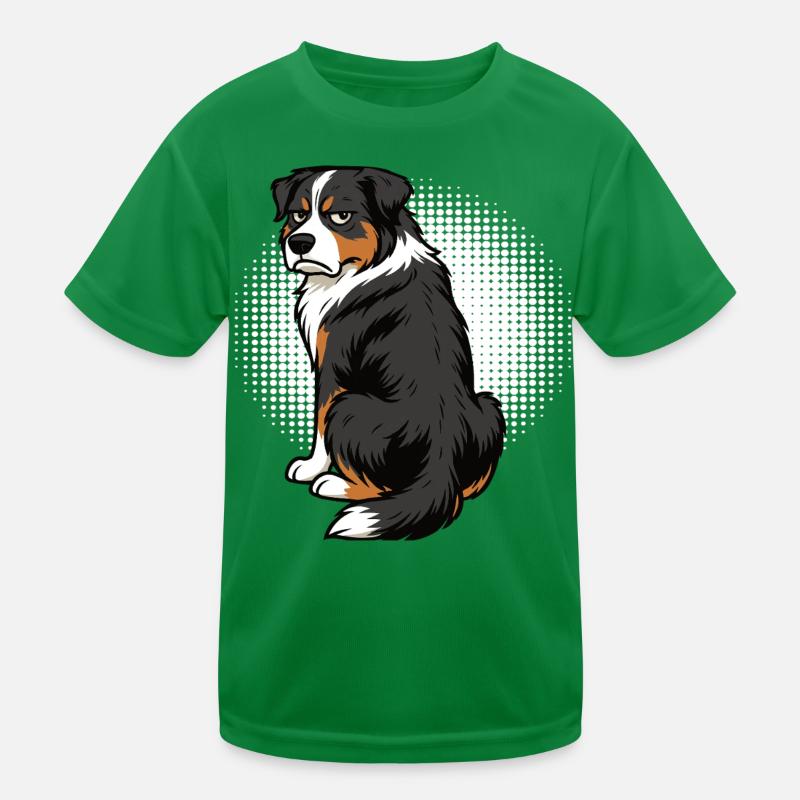 Australian Shepherd Aussie Aussiebesitzer Aussies Kinder Funktions-T-Shirt