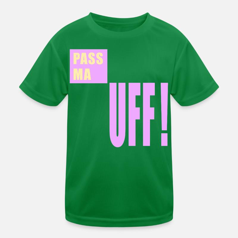 Berlin Aufpassen Berlinerisch Kinder Funktions-T-Shirt