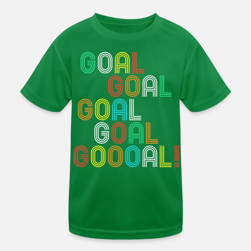 Tor Tor Goooal! Kinder Funktions-T-Shirt