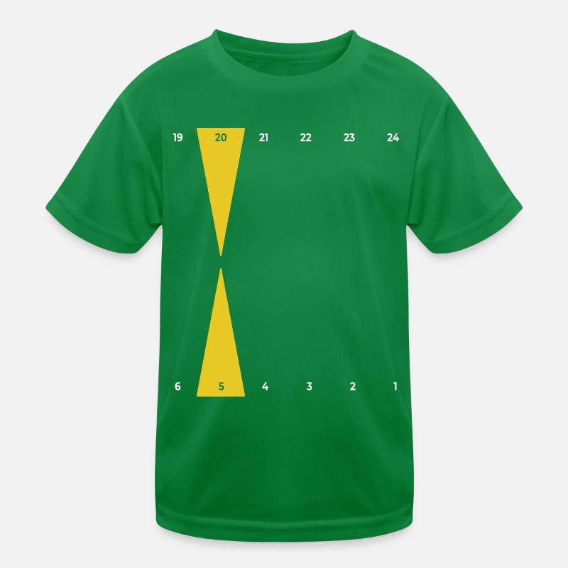 Backgammon | Reines Gold | Golden Point Kinder Funktions-T-Shirt