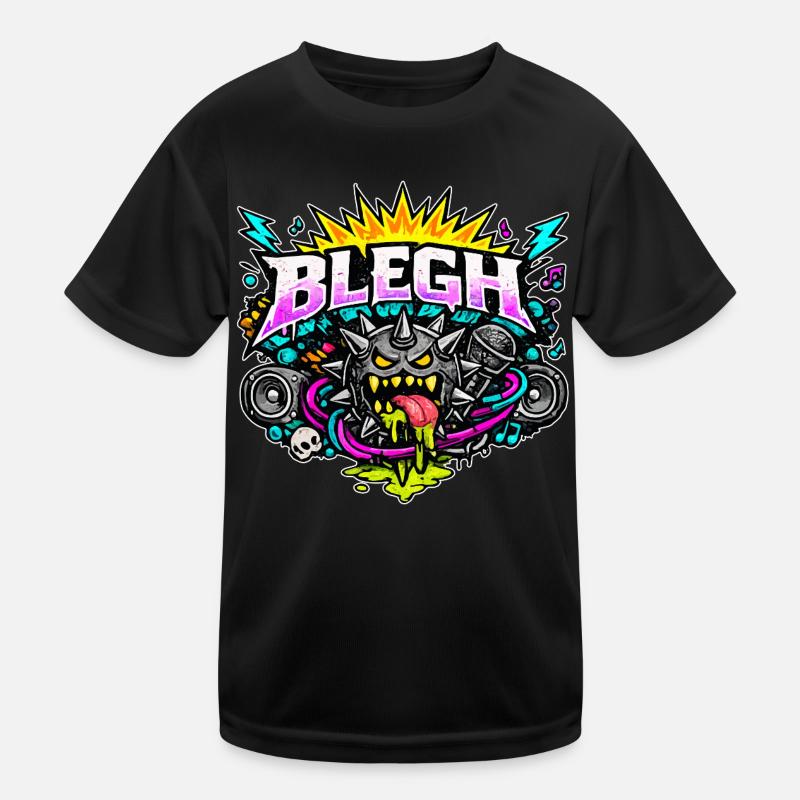 Blegh Comic Edition Kids Functional T-Shirt