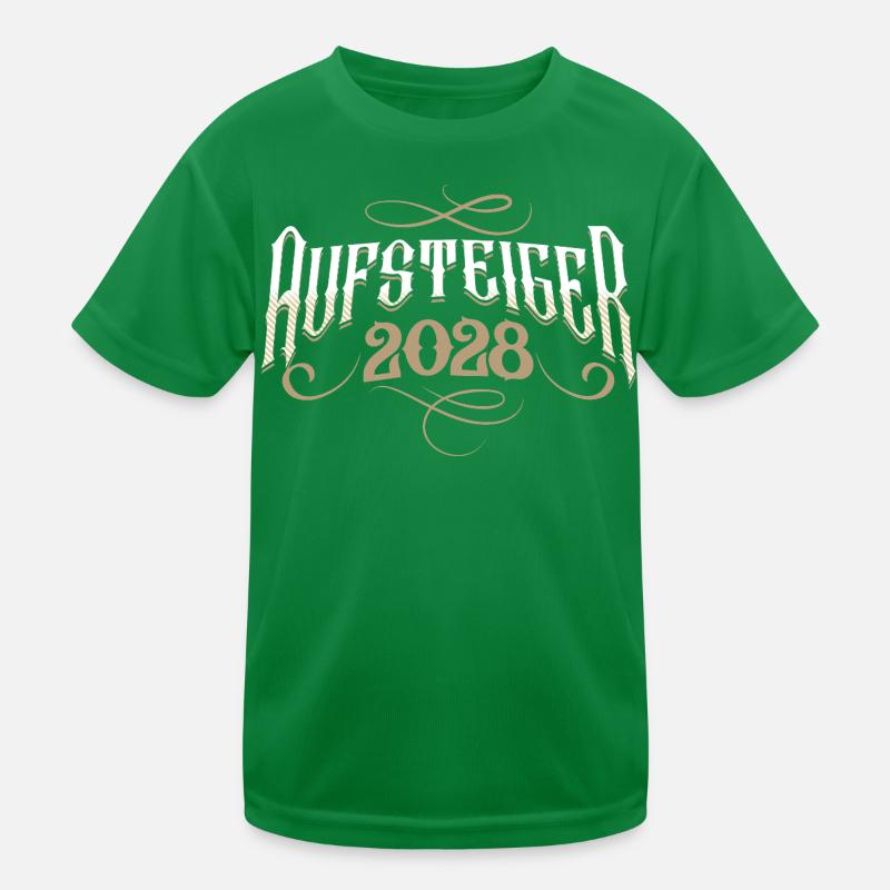 Aufsteiger 2028 Kinder Funktions-T-Shirt
