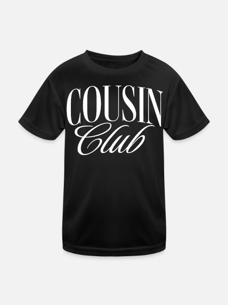 Cousin Club - Kids Functional T-Shirt - black - Front
