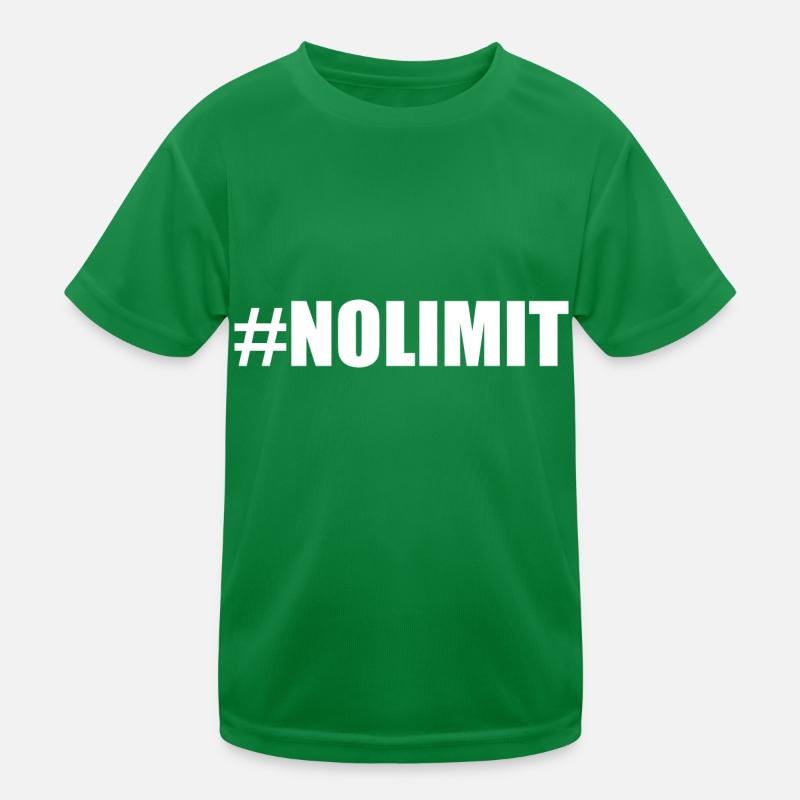 No limit Kids Functional T-Shirt