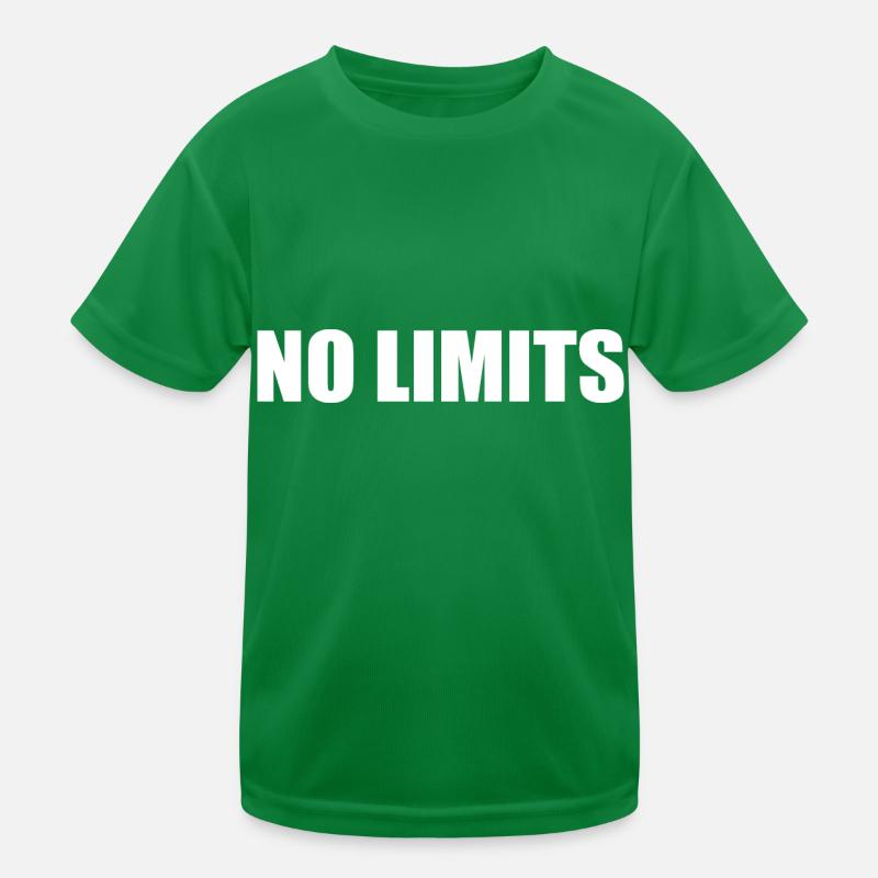 No limits Kids Functional T-Shirt