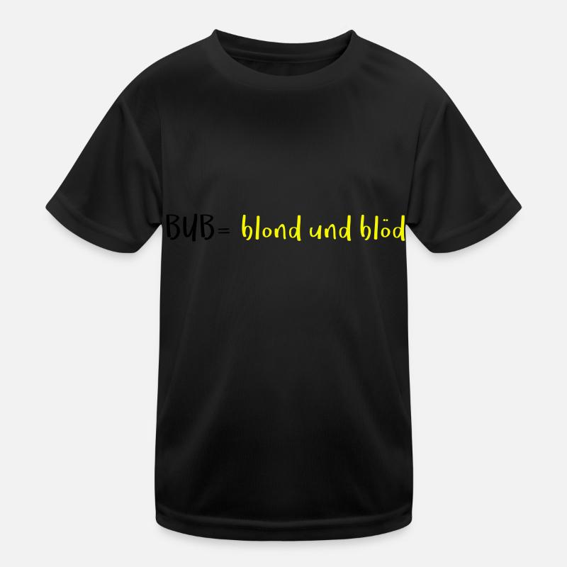 SVG Logo BUB Kinder Funktions-T-Shirt