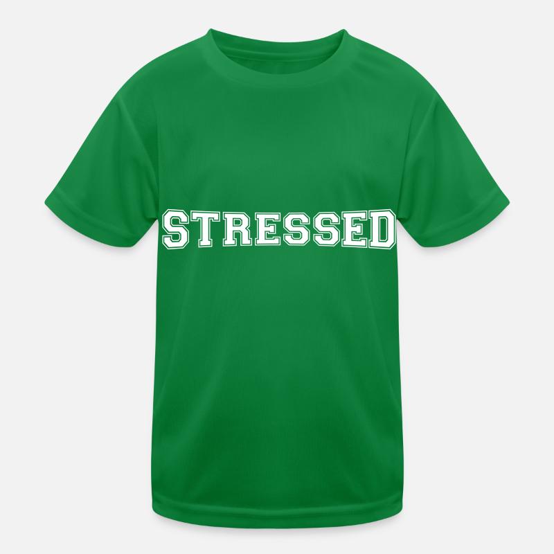 stressé T-shirt sport Enfant
