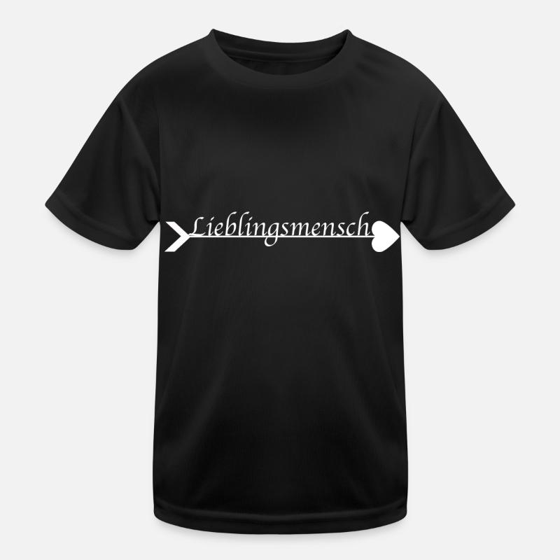 Lieblingsmensch Kinder Funktions-T-Shirt