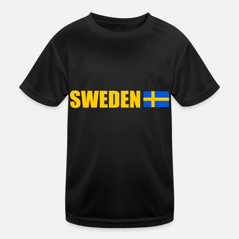Sweden Kids Functional T-Shirt