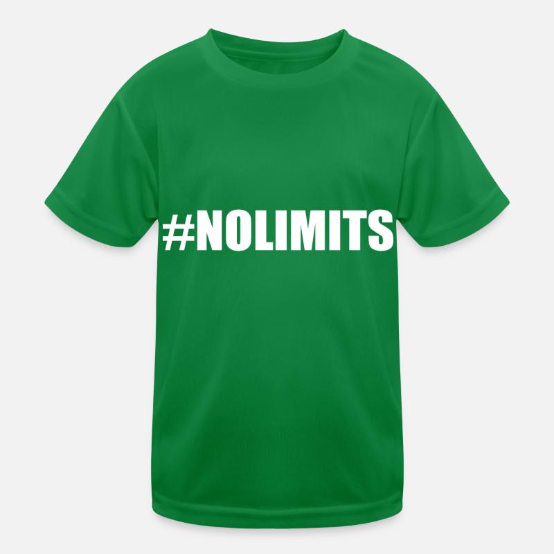 No limits Kids Functional T-Shirt