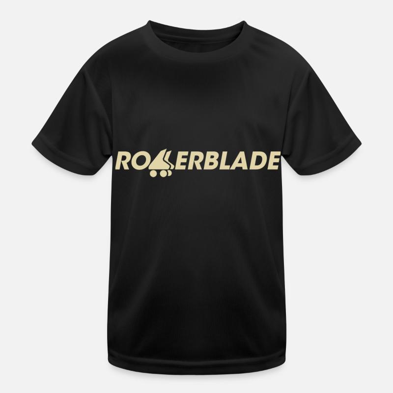 rollerblade logo hell Kinder Funktions-T-Shirt