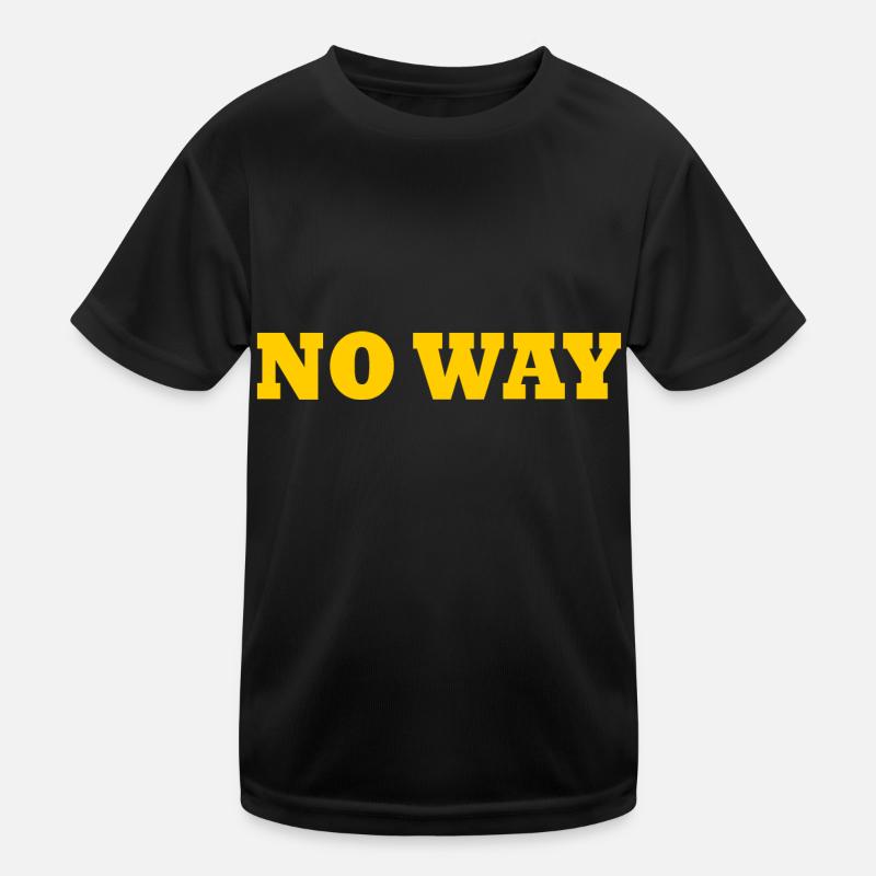 No way Kids Functional T-Shirt