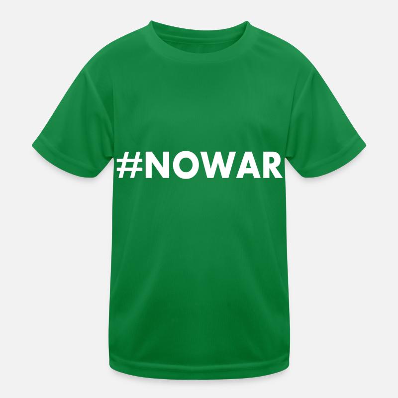 No war Kinder Funktions-T-Shirt