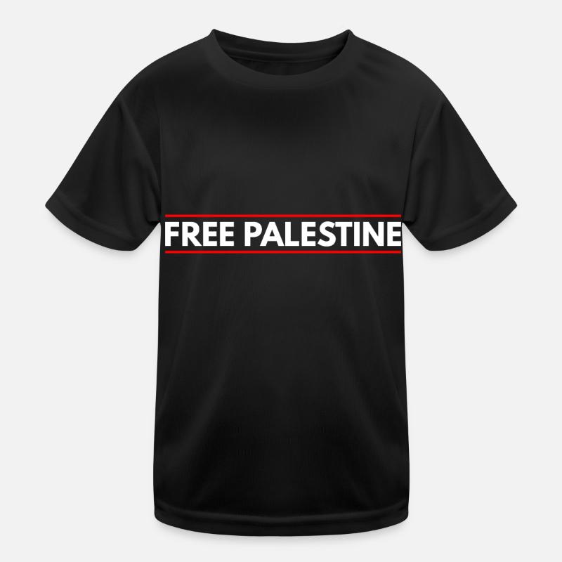 Palestine libre T-shirt sport Enfant