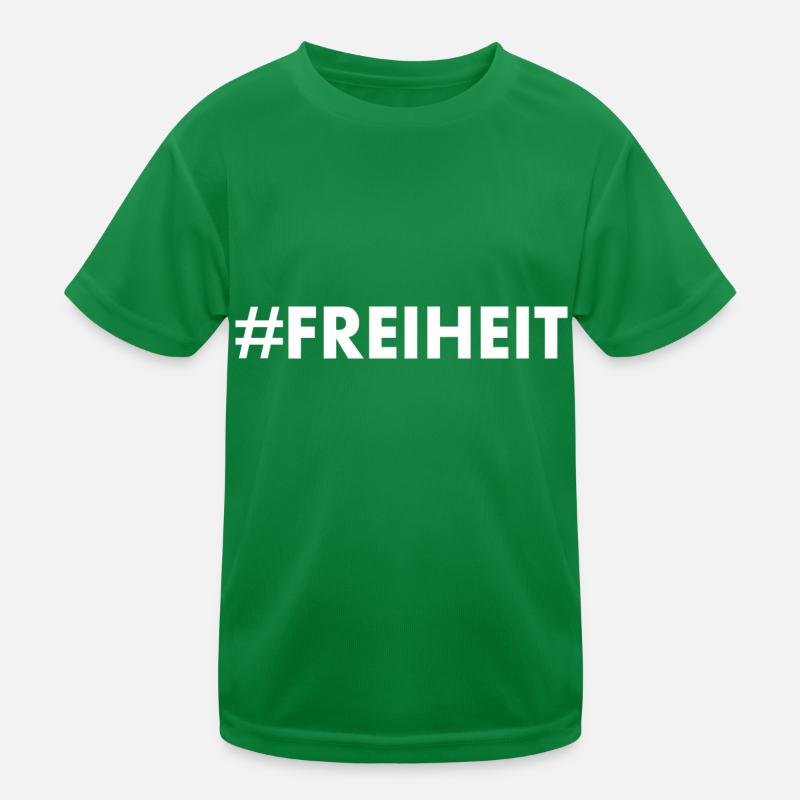 Freiheit Kinder Funktions-T-Shirt
