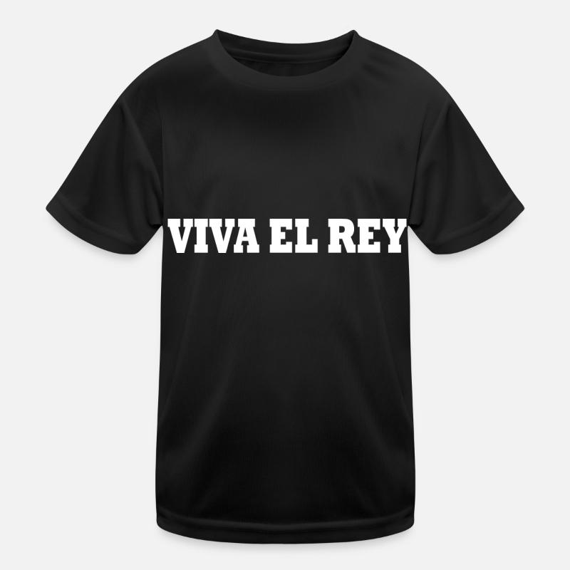 Viva el rey Kinder Funktions-T-Shirt