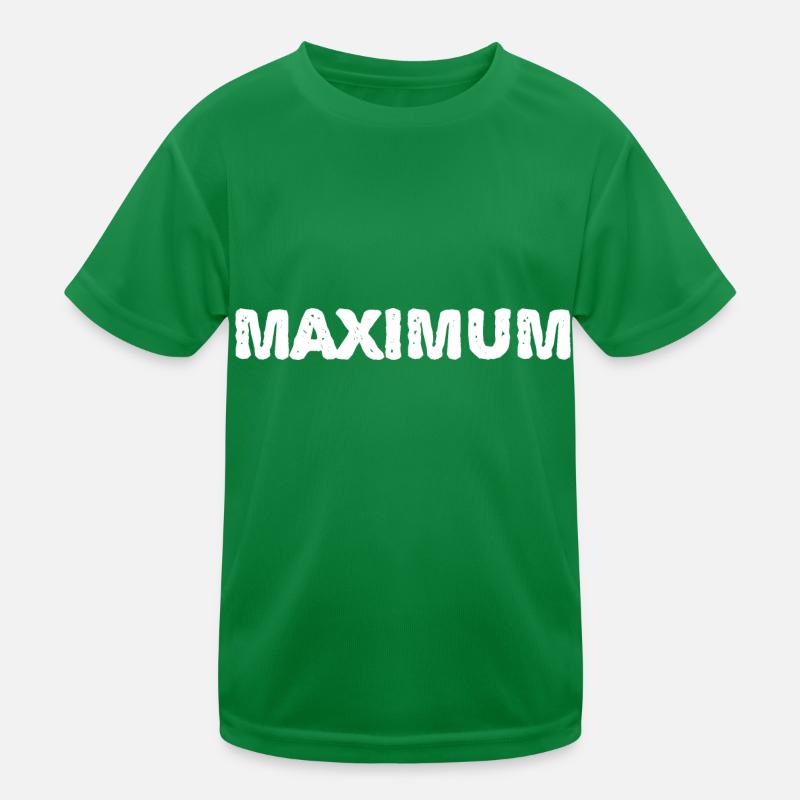 Maximum Kinder Funktions-T-Shirt