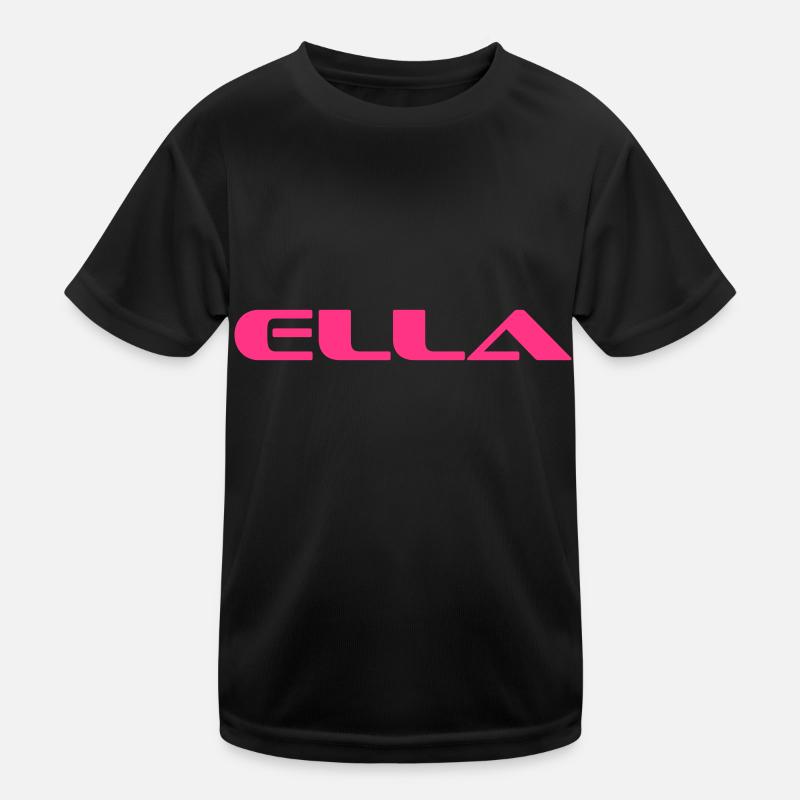 Ella Name Geschenk Kinder Funktions-T-Shirt