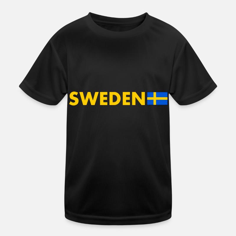 Sweden Kids Functional T-Shirt