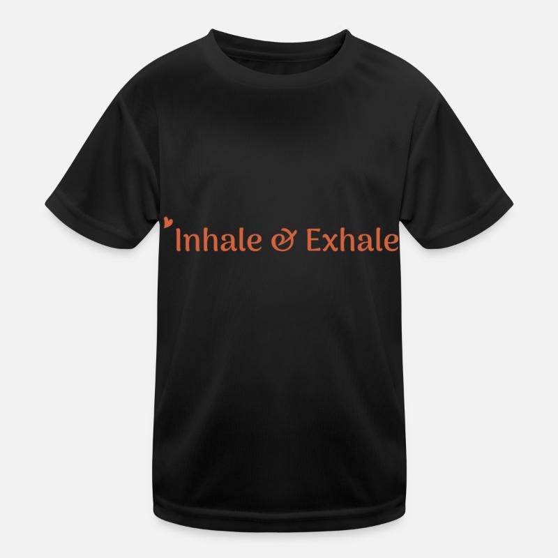 Inhale & Exhale Kids Functional T-Shirt