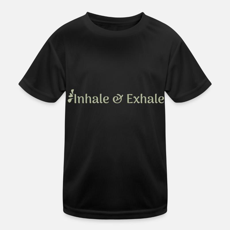 Inhale & Exhale Kids Functional T-Shirt