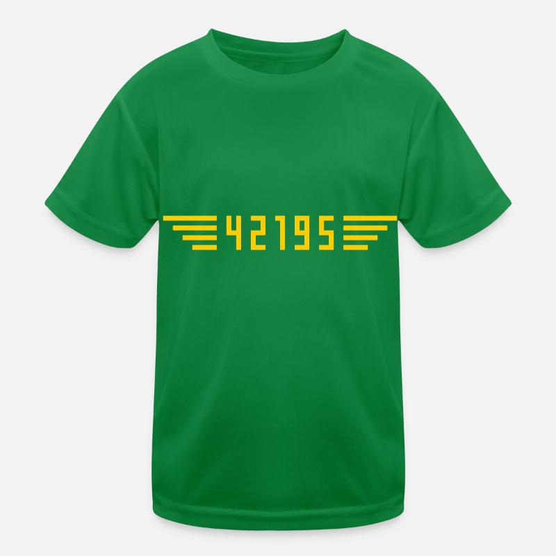 Marathon 42195 Meter Kinder Funktions-T-Shirt