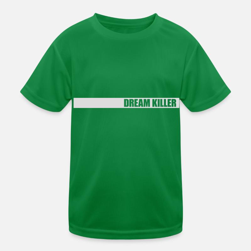 dream killer pessimists quote Kids Functional T-Shirt