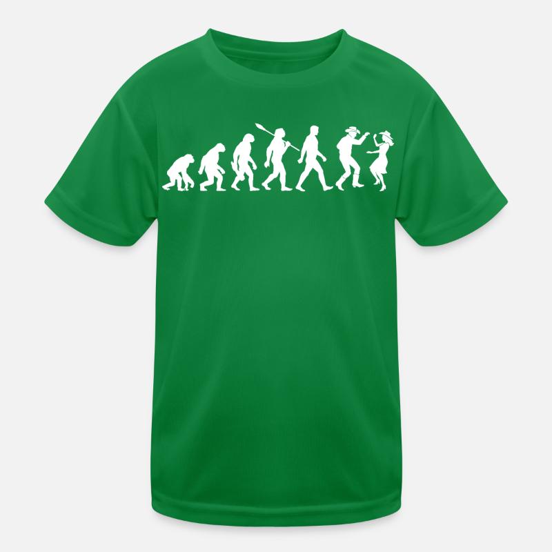 Vintage Evolution - Line Dance - Geschenk Kinder Funktions-T-Shirt