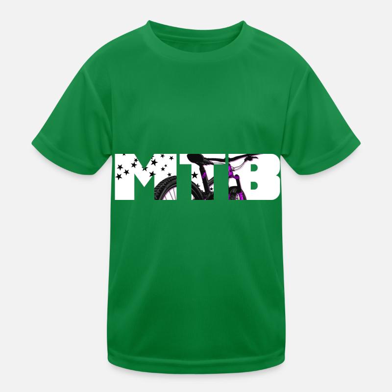 VTT descente T-shirt sport Enfant