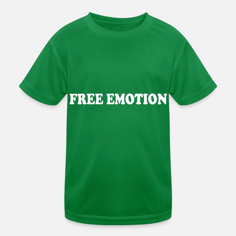 Free emotion Kids Functional T-Shirt