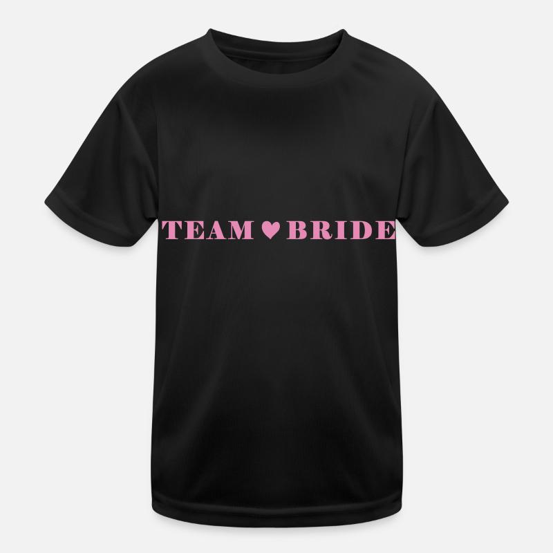 team bride Kinder Funktions-T-Shirt