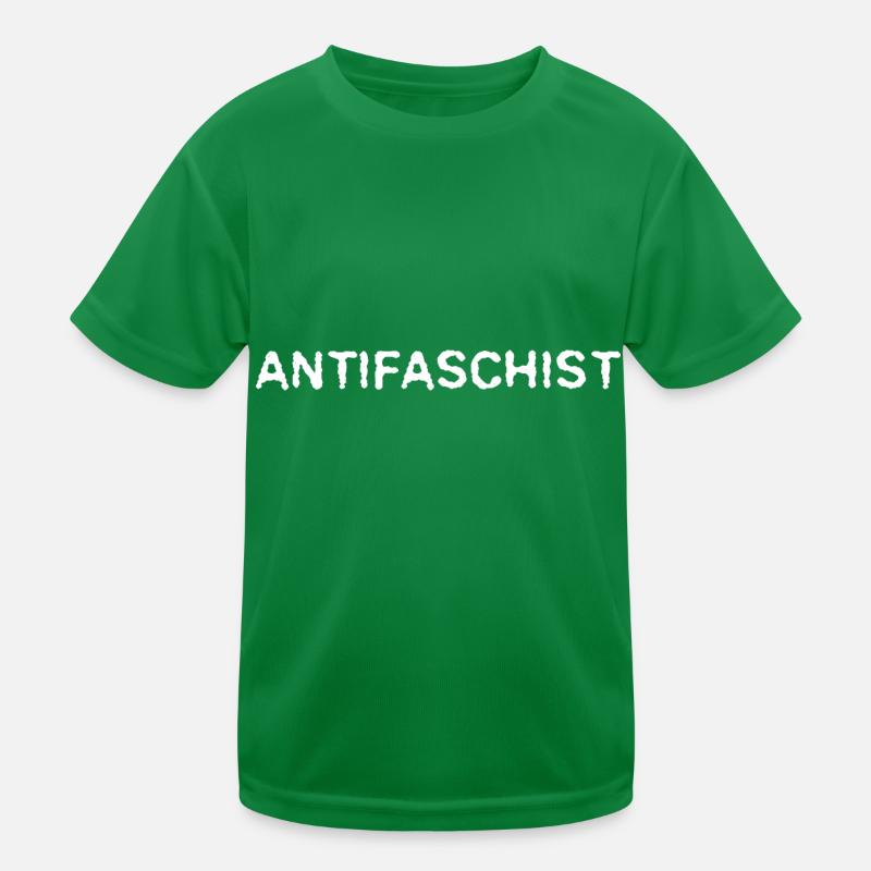 Fascisme antifasciste T-shirt sport Enfant