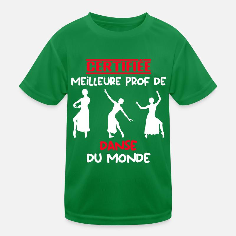 ZERTIFIZIERTER BESTER LEHRER Kinder Funktions-T-Shirt